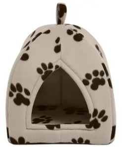 vidaXL Cat Cubby Size L Beige