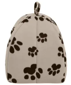 vidaXL Cat Cubby Size L Beige