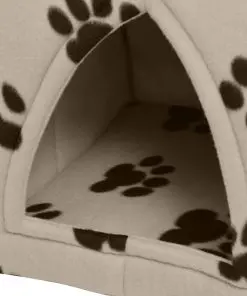 vidaXL Cat Cubby Size L Beige