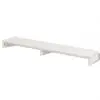 vidaXL Monitor Stand Chipboard 118×23.5×9 cm White
