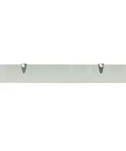 vidaXL Floating Shelf Glass 80×10 cm 8 mm