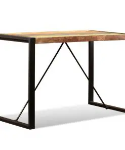 vidaXL Dining Table Solid Reclaimed Wood 120 cm