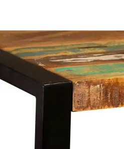 vidaXL Dining Table Solid Reclaimed Wood 120 cm