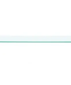 vidaXL TV Stand/Monitor Riser Glass Clear 100x30x13 cm