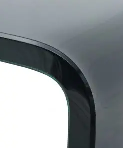 vidaXL TV Stand/Monitor Riser Glass Black 110x30x13 cm