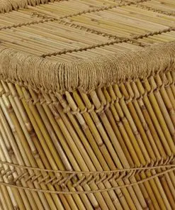 vidaXL Coffee Table Rectangular 78x50x45 cm Bamboo