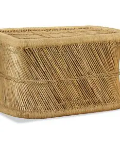 vidaXL Coffee Table Rectangular 78x50x45 cm Bamboo