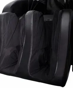 vidaXL Massage Chair Black Faux Leather