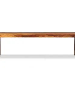 vidaXL Bench Solid Sheesham Wood 160x35x45 cm