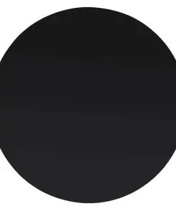vidaXL Table Top Tempered Glass Round 700 mm