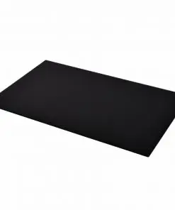 vidaXL Table Top Tempered Glass Rectangular 1000×620 mm