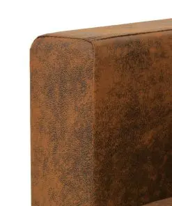 vidaXL 2-Seater Sofa 137x73x82 cm Artificial Suede Leather