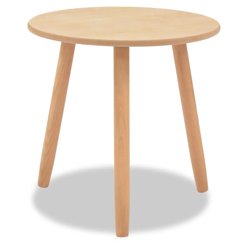 vidaXL Side Table Set 2 Pieces Solid Pinewood Brown