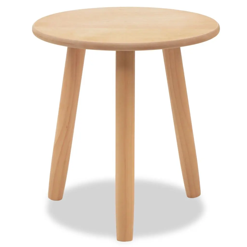 vidaXL Side Table Set 2 Pieces Solid Pinewood Brown