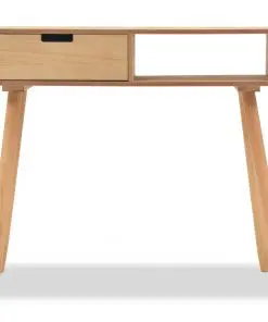 vidaXL Console Table Solid Pinewood 80x30x72 cm Brown