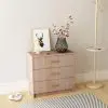 vidaXL Chest of Drawers Chipboard 71x35x69 cm Oak
