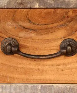 vidaXL TV Cabinet Solid Wood Vintage 118x30x40 cm