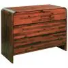 vidaXL Chest of Drawers Solid Acacia Wood 90x37x75 cm