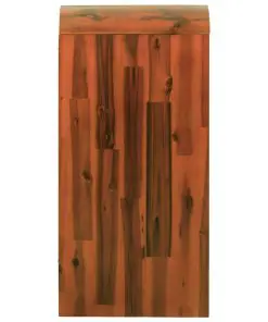 vidaXL Chest of Drawers Solid Acacia Wood 90x37x75 cm