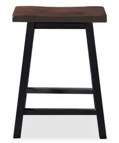 vidaXL Bar Set 3 Pieces MDF Black