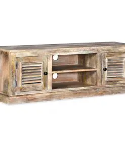 vidaXL TV Cabinet Solid Mango Wood