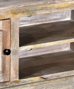 vidaXL TV Cabinet Solid Mango Wood