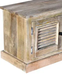 vidaXL TV Cabinet Solid Mango Wood