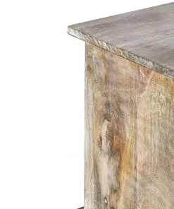 vidaXL TV Cabinet Solid Mango Wood