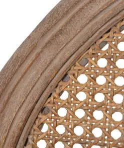 vidaXL Bar Chairs 2 pcs White Linen