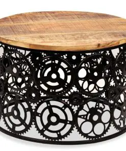 vidaXL Coffee Table Solid Mango Wood 60×40 cm