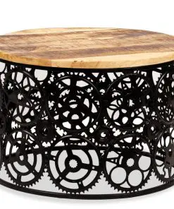 vidaXL Coffee Table Solid Mango Wood 60×40 cm