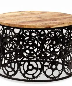 vidaXL Coffee Table Solid Mango Wood 60×40 cm