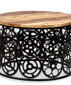 vidaXL Coffee Table Solid Mango Wood 60×40 cm