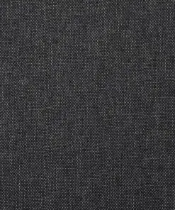 vidaXL Dining Chairs 2 pcs Dark Grey Fabric