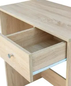 vidaXL Dressing Table Chipboard 75x40x141 cm Oak