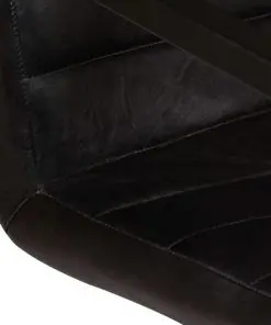 vidaXL Dining Chairs 2 pcs Anthracite Real Leather