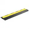 vidaXL Cable Protector Ramp 2 Channels Rubber 101.5 cm vidaXL Cable Protector Ramp 2 Channels Rubber 101.5 cm