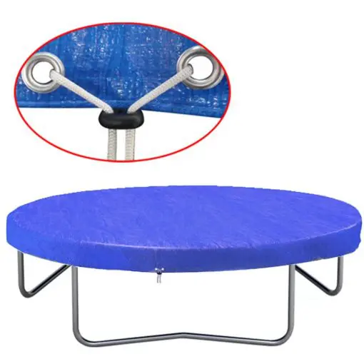 vidaXL Trampoline Cover PE 360-367 cm 90 g/m?