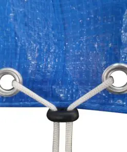 vidaXL Trampoline Cover PE 360-367 cm 90 g/m?