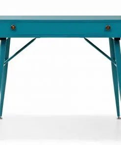 vidaXL Writing Desk with Drawer 90x50x76.5 cm Antique Green