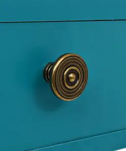 vidaXL Writing Desk with Drawer 90x50x76.5 cm Antique Green