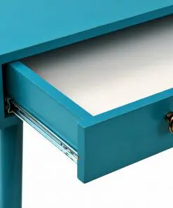 vidaXL Writing Desk with Drawer 90x50x76.5 cm Antique Green