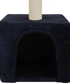 vidaXL Cat Tree with Sisal Scratching Post 55 cm Dark Blue