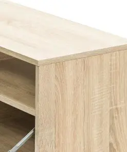 vidaXL TV Cabinets 2 pcs Chipboard 95x35x36 cm Oak