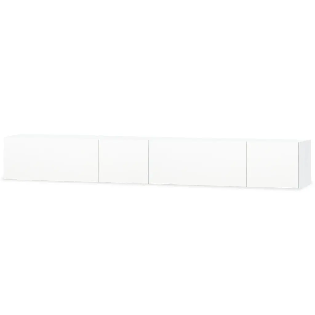 vidaXL TV Cabinets 2 pcs Chipboard 120x40x34 cm High Gloss White