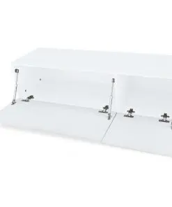 vidaXL TV Cabinets 2 pcs Chipboard 120x40x34 cm High Gloss White