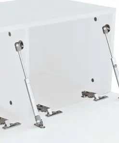 vidaXL TV Cabinets 2 pcs Chipboard 120x40x34 cm High Gloss White