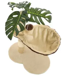 vidaXL Cat Tree with Sisal Scratching Post 50 cm Beige and Brown