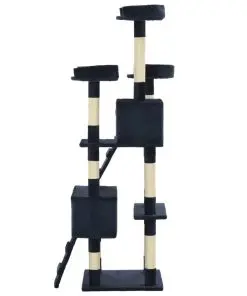 vidaXL Cat Tree with Sisal Scratching Posts 170 cm Blue