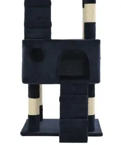 vidaXL Cat Tree with Sisal Scratching Posts 170 cm Blue